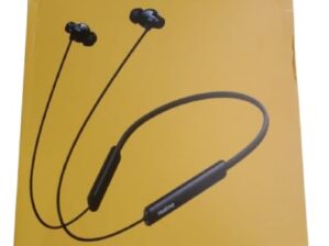 Buds Wireless 3 Neo in Ear Bluetooth Neckband with 13.4 Mm Dynamic Bass Boost Driver,Upto 32 Hours Playback,Fast Charge,Ai Enc,45Ms Low Latency,Ip55 Dust&Water Resistannt&Bluetooth V 5.4 Black