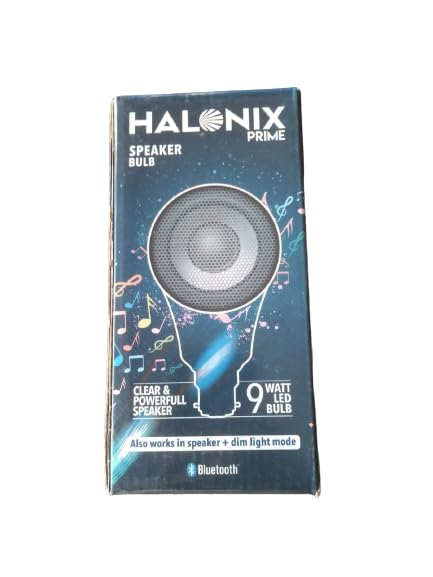 HAL0NIX B22D 9-Watt LED Bluetooth Speaker Music Bulb (White and Yellow Light). No Cable No Charging - Image 2
