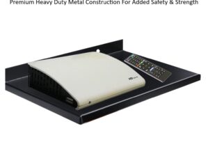 Transform Your Space with the City Heavy Duty Set-Top Box Wall Mount – The Ultimate Multi-Purpose Metal Shelf Stand for Effortless Organization and Lasting Strength!